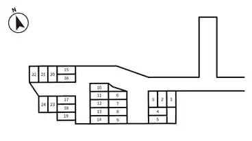 特P 花野井765-32駐車場の図面