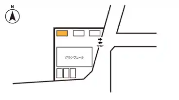 特P 【軽・コンパクト】小山5-10-19駐車場の図面