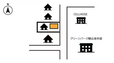 特P 駒込6-14-8駐車場の図面