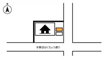 特P 緑ケ丘16−14周辺駐車場の図面