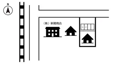 特P 江部乙町西12-6-38駐車場の図面