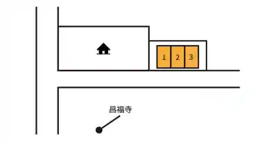 特P 梁川町粟野中通26-1駐車場の図面