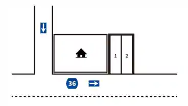 特P 相原郷2丁目507駐車場の図面