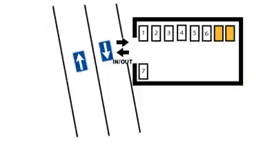 特P 高蔵寺町北4-3駐車場の図面