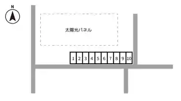 特P 上茂原145-2駐車場の図面