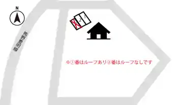 特P 【高さ230㎝まで】徳重3-2601駐車場の図面