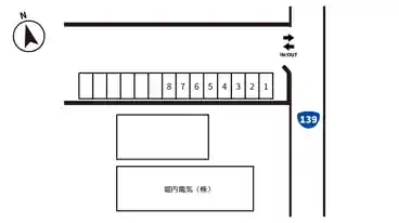 特P 上谷2-759-7駐車場の図面