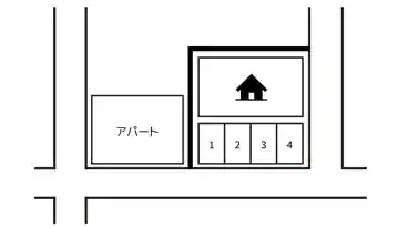 特P 林1-12-19駐車場の図面