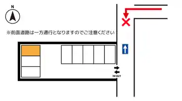 特P リビングパーク向台町第2　駐車場の図面