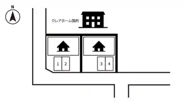 特P 国府2-12-62駐車場の図面