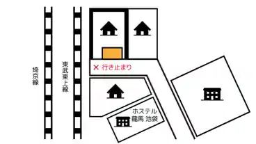 特P 《軽・コンパクト》池袋1-5-18駐車場の図面