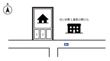 特P 遠里小野2丁目4-24駐車場の図面