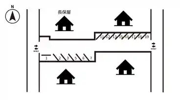 特P 長保屋駐車場の図面