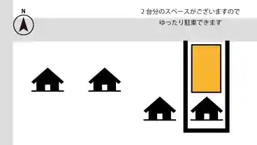 特P 師長町42-5付近駐車場の図面