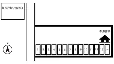 特P 《6～24時》今伊勢町馬寄呑光寺西４７番地駐車場の図面