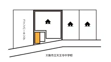 特P 北河堀町9-4駐車場の図面