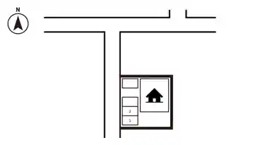 特P 富田町字大十内63-20駐車場の図面