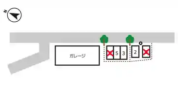 特P 福浦321-2駐車場の図面