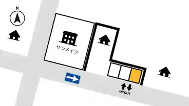 特P 中町3-5-8駐車場の図面