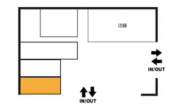 特P 上郷町1288-6駐車場の図面