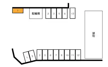 特P サンヒルズⅢ駐車場の図面