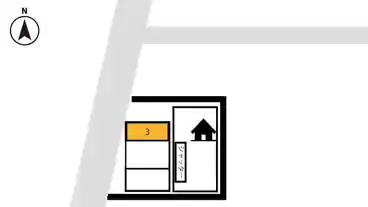 特P 【３】西之一色町3丁目1780-5駐車場の図面