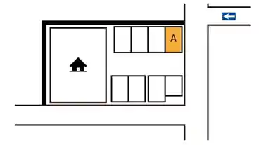 特P 【A区画】泉が丘7-2-8駐車場の図面