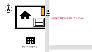 特P 薬師町305付近駐車場の図面