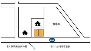 特P 西大宮4-15-6駐車場の図面