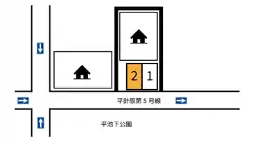 特P 原5-1004駐車場の図面