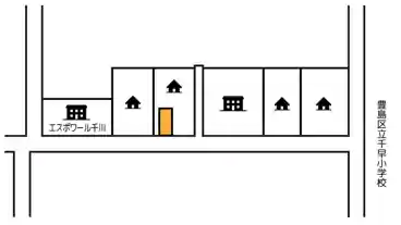 特P 千早3-39-7駐車場の図面