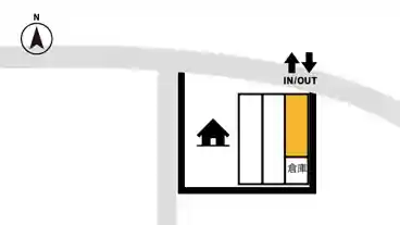特P 町畑２２－１2駐車場の図面