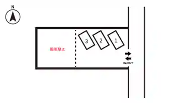 特P 舞4丁目35-5駐車場の図面