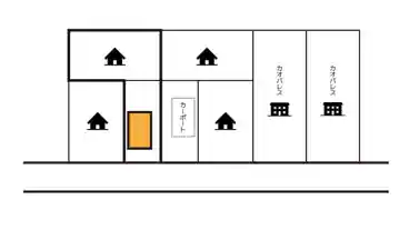 特P 旭町2-35-14駐車場の図面