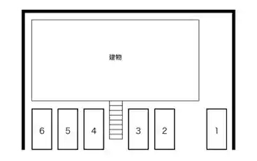 特P 館町607駐車場（六幸館）の図面