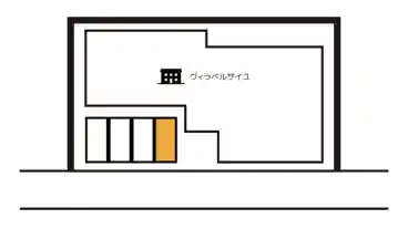 特P 西志津2-18-5駐車場の図面