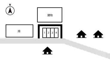 特P 東汰上２５０付近駐車場の図面