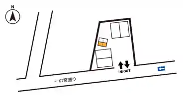 特P 《バイク専用》SANパーク大宮高鼻町1駐車場の図面