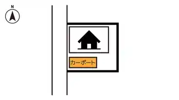 特P 児島小川4-8-334駐車場の図面