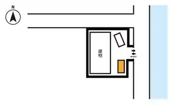 特P 上品寺町392-3駐車場の図面