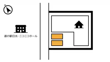 特P 日光市今市734駐車場の図面