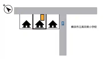 特P 《軽自動車》高田東2-35-8駐車場の図面