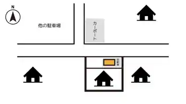 特P 《バイク専用》二見町東二見1815-2駐車場の図面