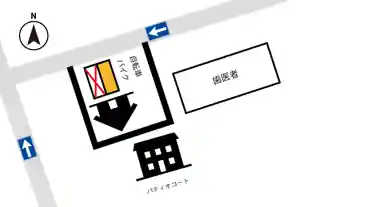 特P 【コンパクトカーまで】中田1丁目6-31駐車場の図面