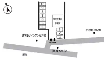 特P Tパーキング駐車場の図面