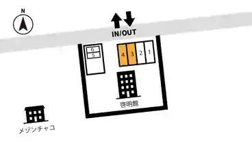 特P 【3番・4番】恩田町1-170-4駐車場の図面