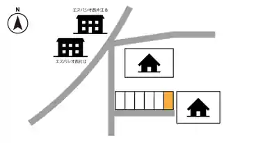 特P 【1番】福大西片江1丁目駐車場の図面