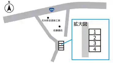 特P 稲取1941-26付近駐車場の図面