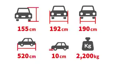 特P 【終日】ロイヤルパーク駐車場の図面