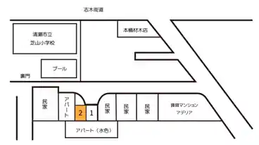 特P 元町2-15-8駐車場の図面